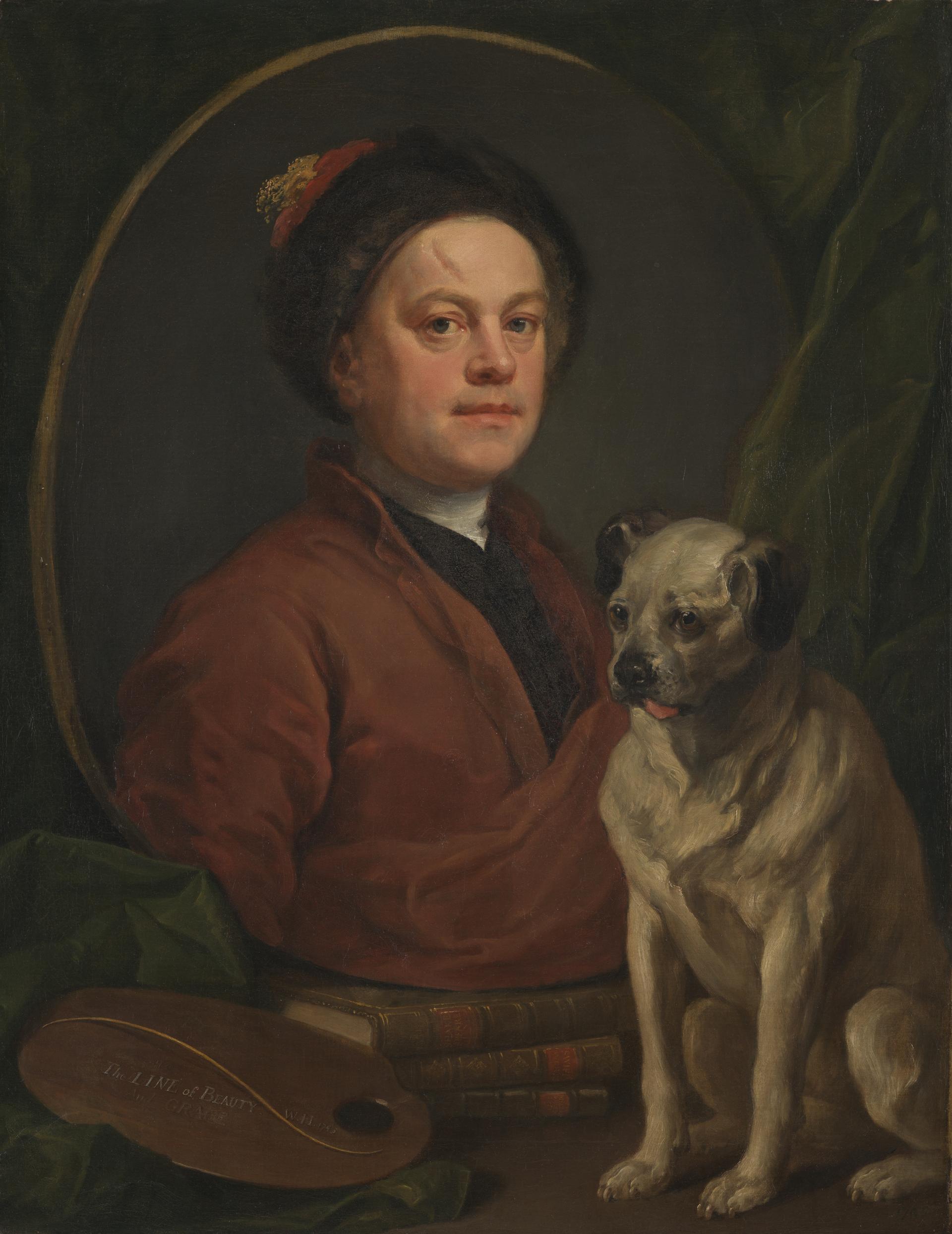 The Painter and his Pug