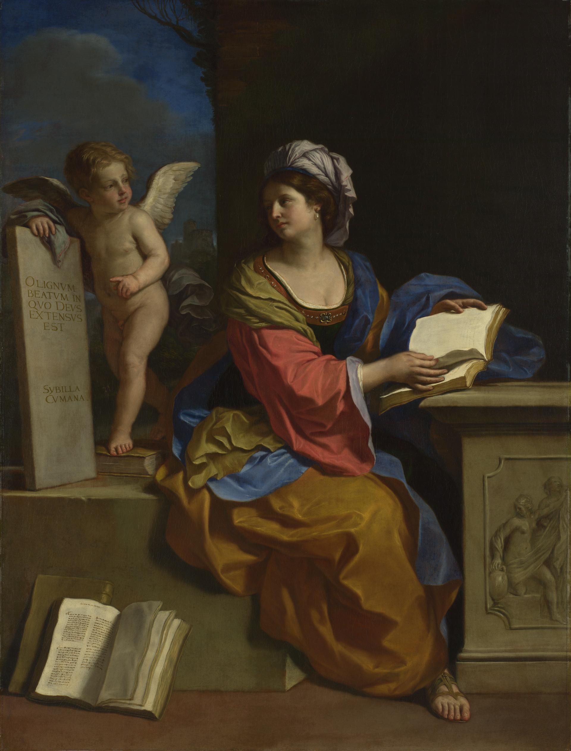 The Cumaean Sibyl with a Putto
