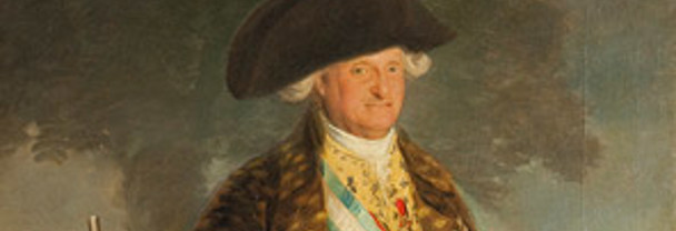 Detail from Francisco de Goya, Charles IV in Hunting Dress, 1799. Colecciones Reales, Patrimonio Nacional, Palacio Real de Madrid © Patrimonio Nacional