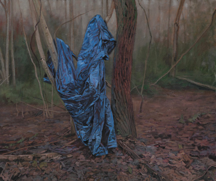 George Shaw, 'The Living and the Dead', 2015–16 © The Artist and Wilkinson Gallery, London
