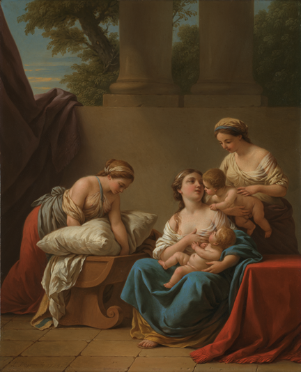 Louis Jean François Lagrenée, 'Maternal Affection', 1773