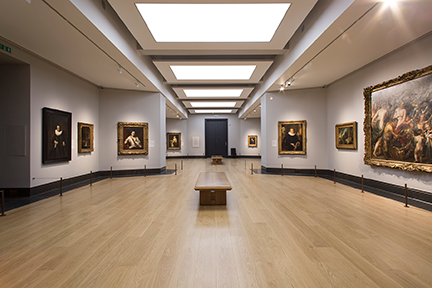 Rubens and Rembrandt display in New Gallery B © National Gallery, London