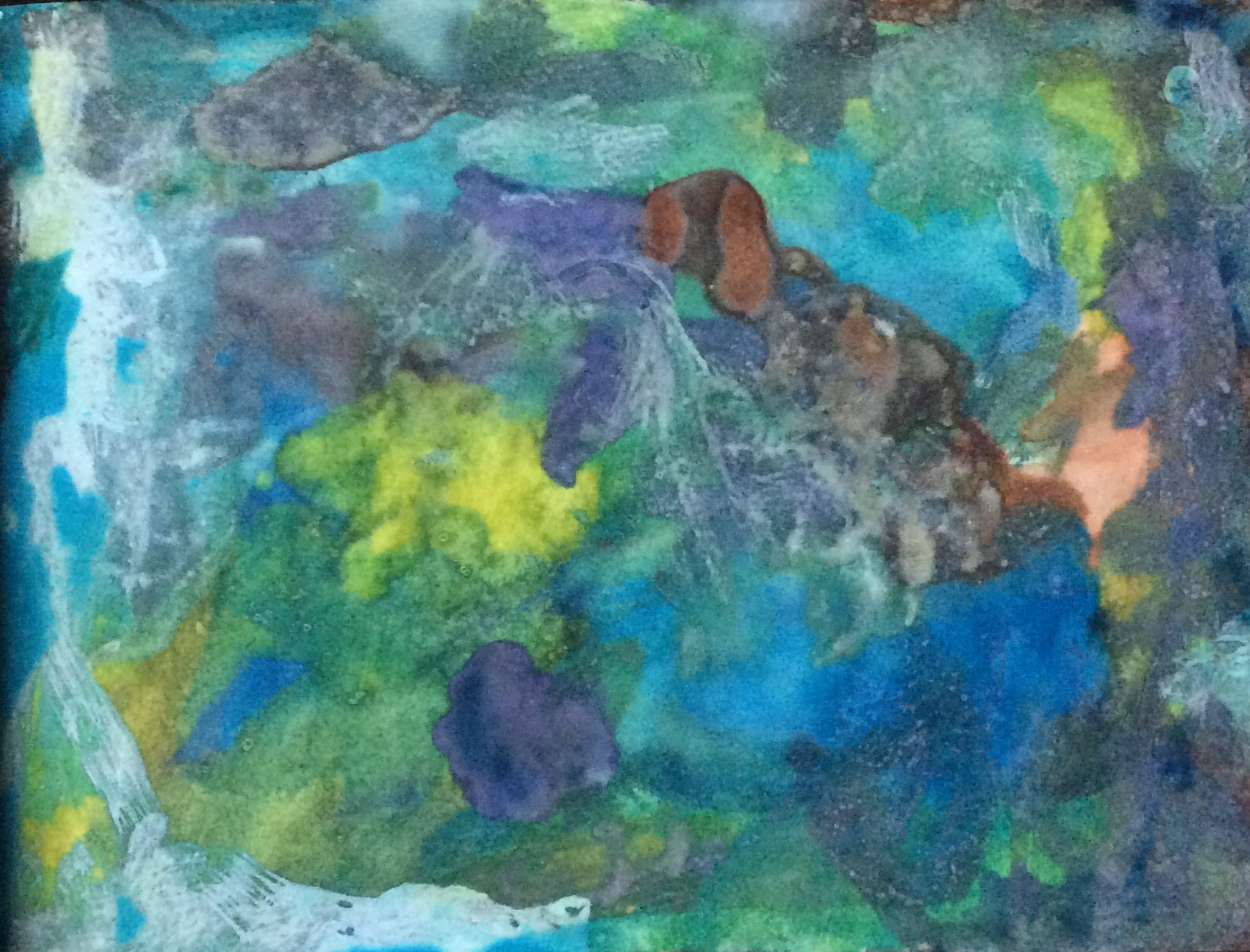'Colour Jungle' by Ahmad aged 6 from Pakistan