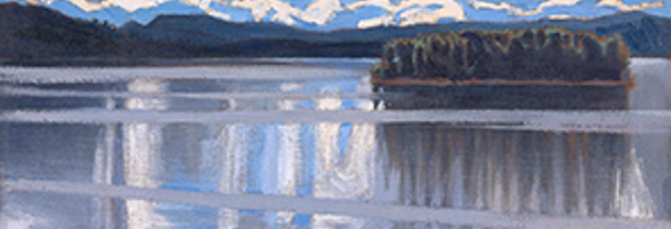 Akseli Gallen-Kallela, 'Lake Keitele' (detail),1905