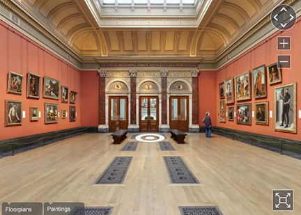 london gallery virtual tour
