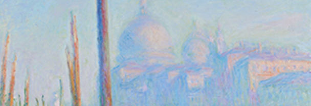 Crop of Claude Monet's 'The Grand Canal (Le Grand Canal)' painting
