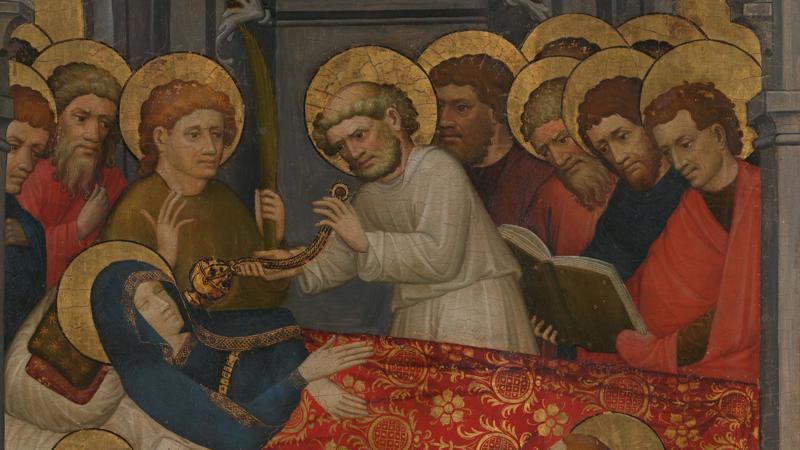 Tyrolese, 'The Dormition of the Virgin', about 1420-30