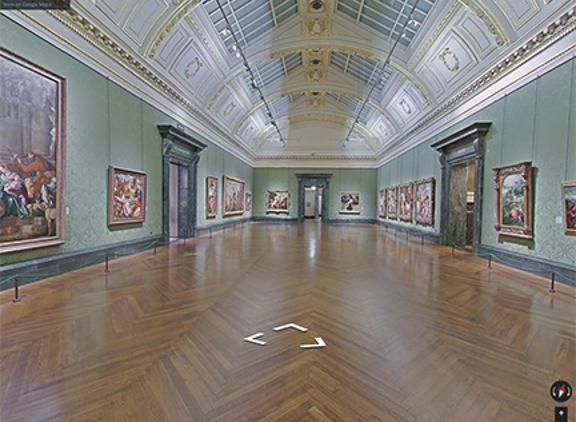 virtual tour of louvre paintings