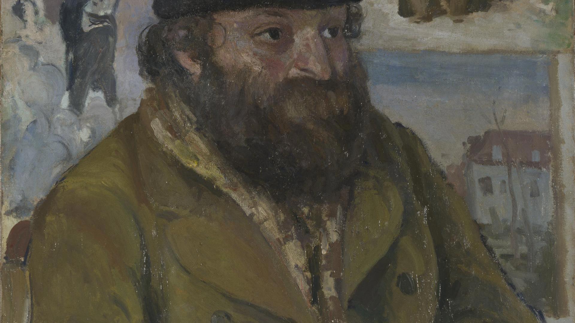 Portrait of Cézanne by Camille Pissarro