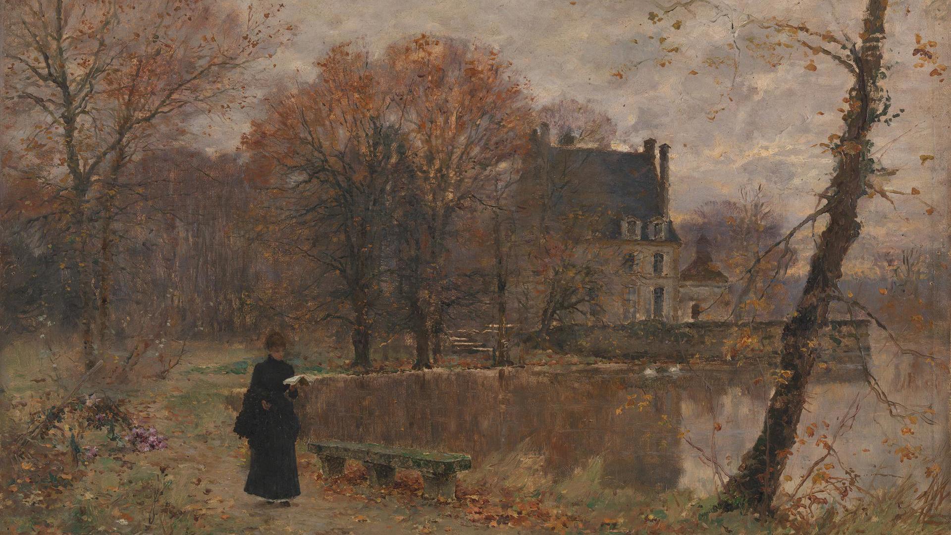Park of Sansac (Indre-et-Loire) by Armand Charnay