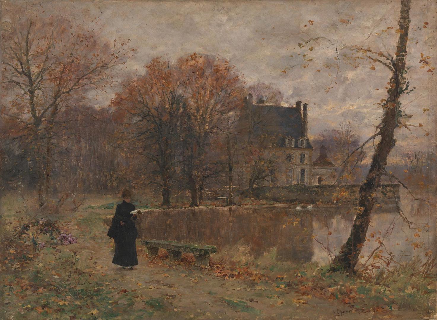 Park of Sansac (Indre-et-Loire) by Armand Charnay