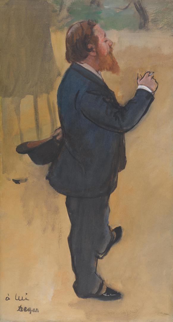 Carlo Pellegrini by Hilaire-Germain-Edgar Degas