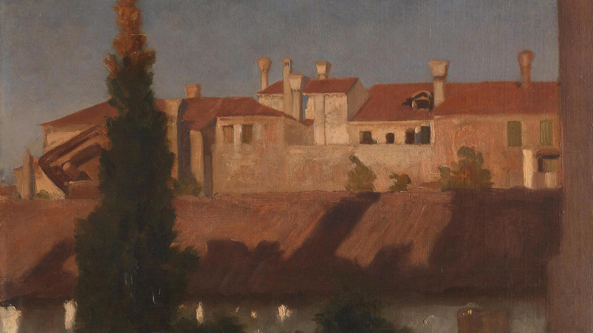 Houses in Venice by Frederic, Lord Leighton