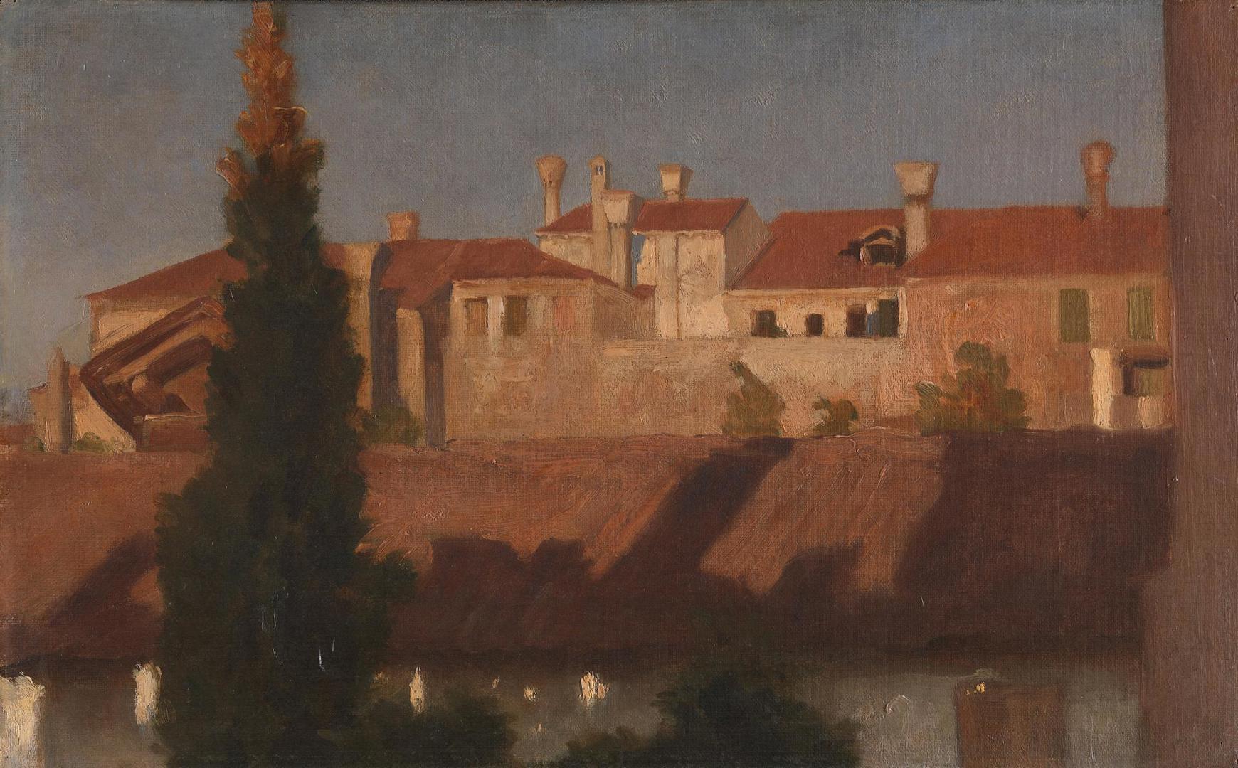 Houses in Venice by Frederic, Lord Leighton