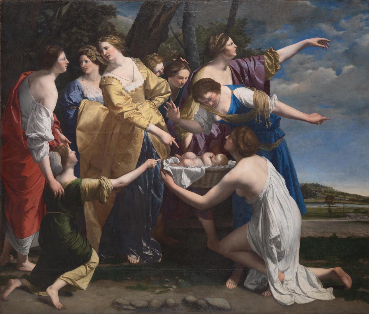 The Finding of Moses by Orazio Gentileschi