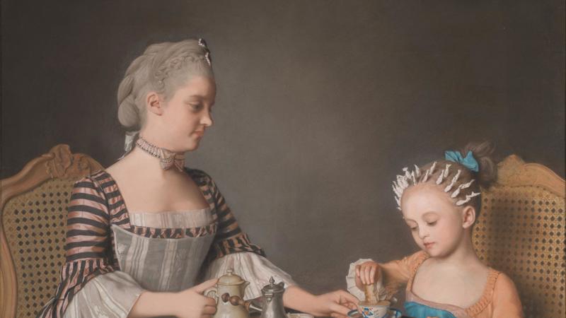 Jean-Etienne Liotard, 'The Lavergne Family Breakfast', 1754. © Private Collection