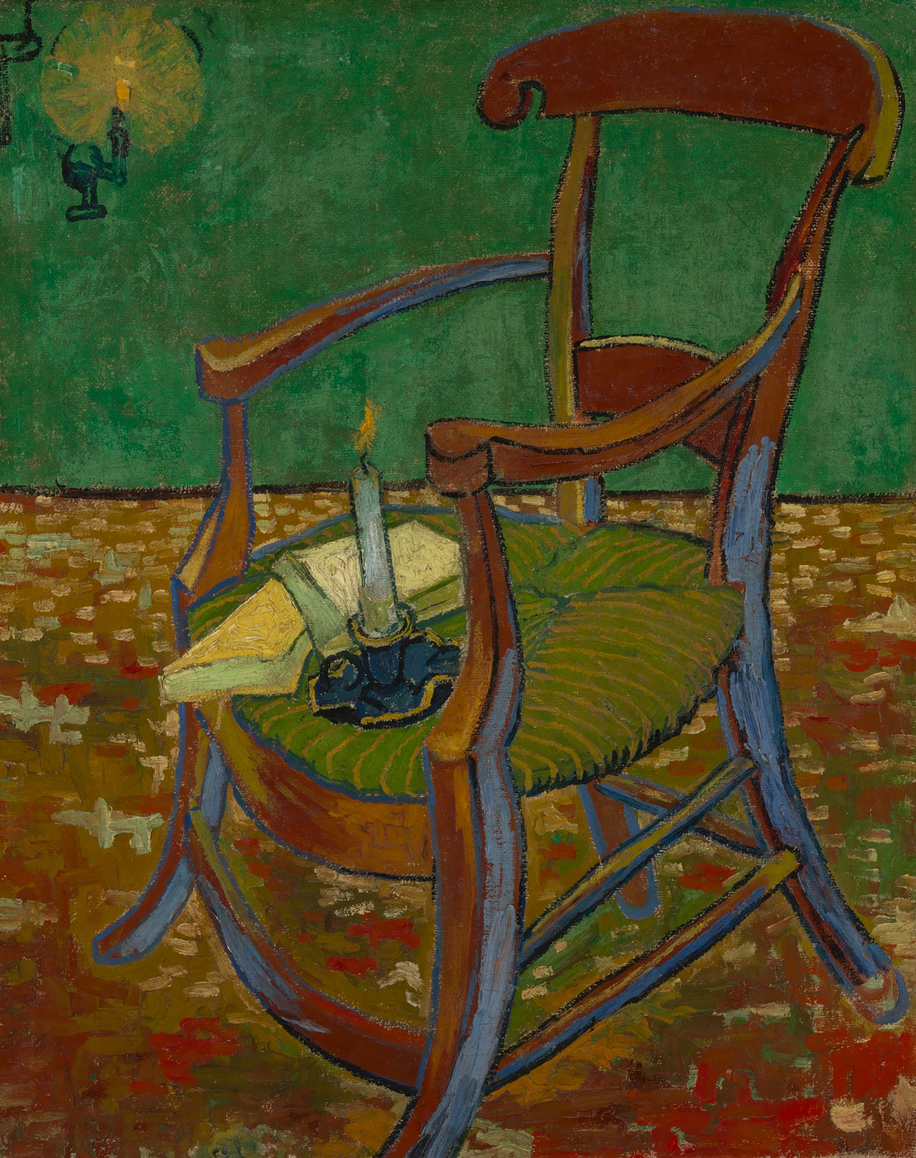 Round Full Stick Van Goghs Chair 24-Piece Set The National Gallery Van Gogh Oil Pastel 