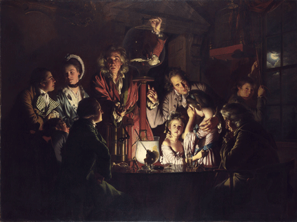 Joseph Wright 'of Derby', 'An Experiment on a Bird in the Air Pump', 1768
