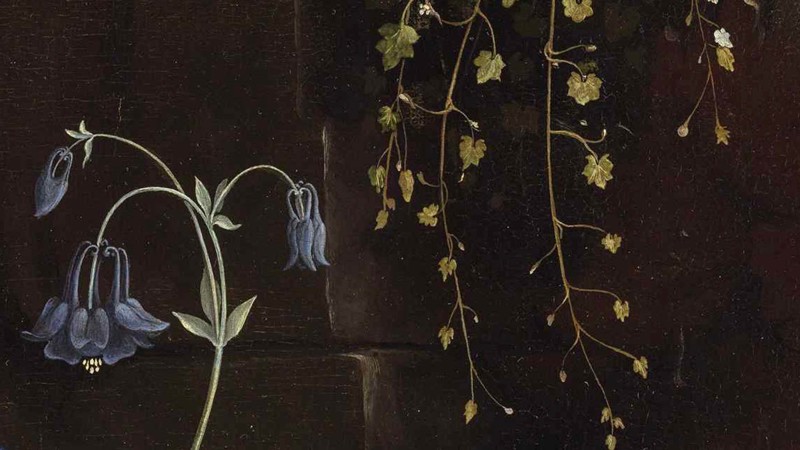 Detail from Francesco Melzi, 'Flora', about 1520 © The State Hermitage Museum, St. Petersburg, 2019. Photo: Vladimir Terebenin
