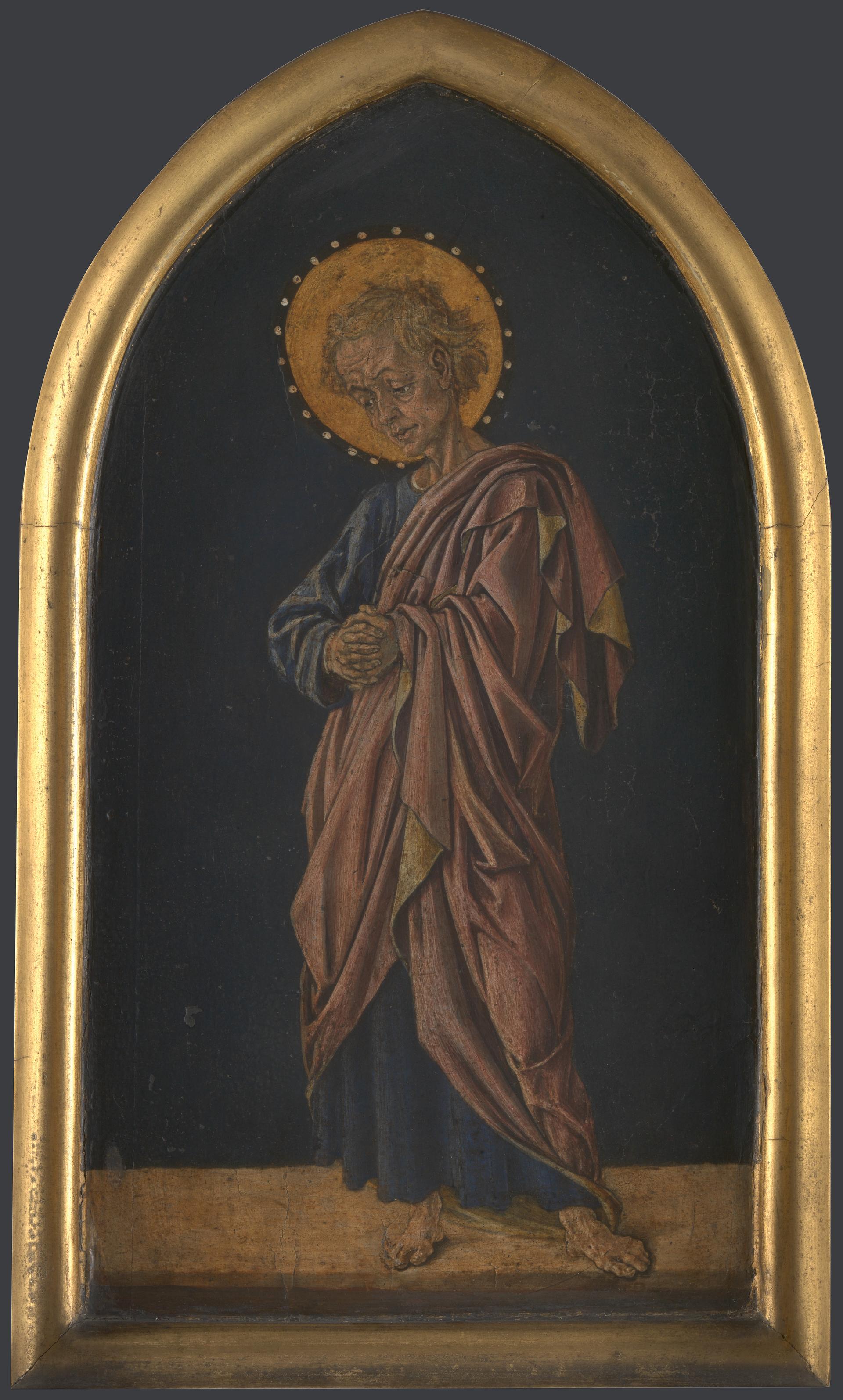 Saint John the Evangelist: Altarpiece Pinnacle (right)