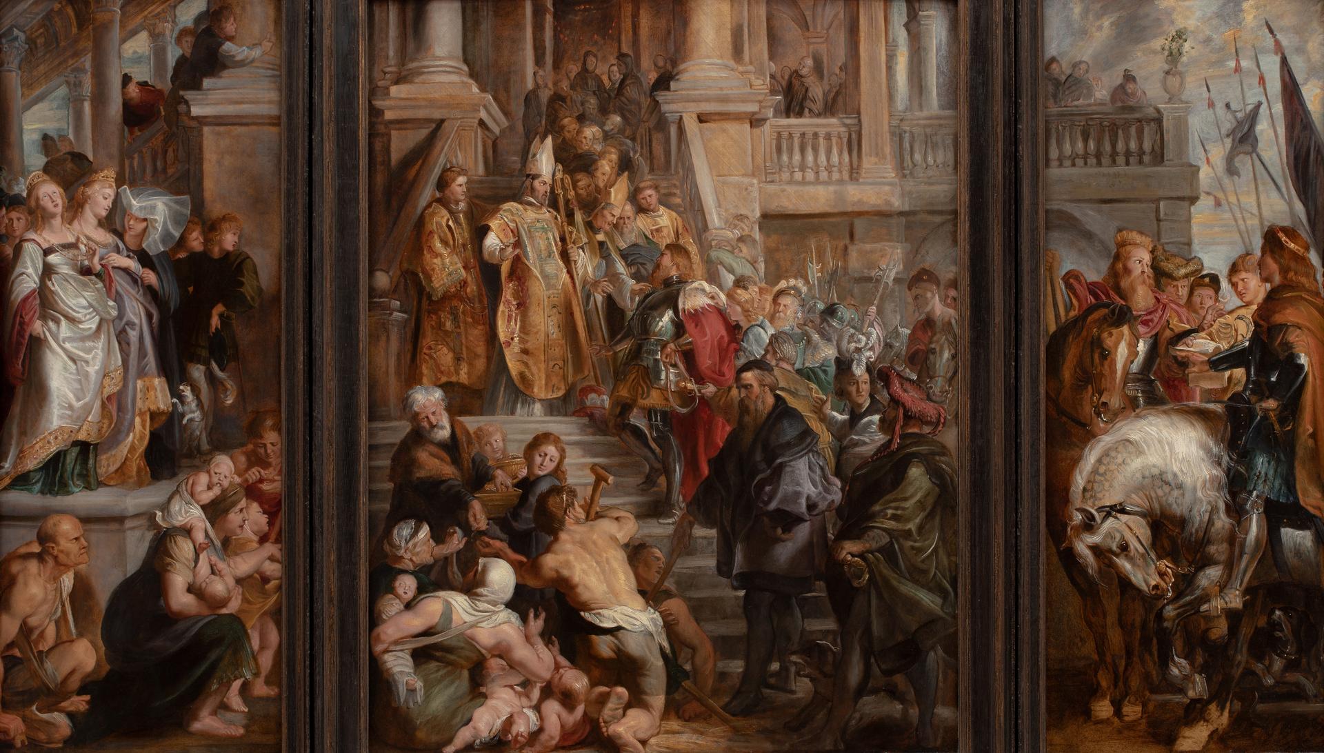 Oil Sketch for High Altarpiece, St Bavo, Ghent