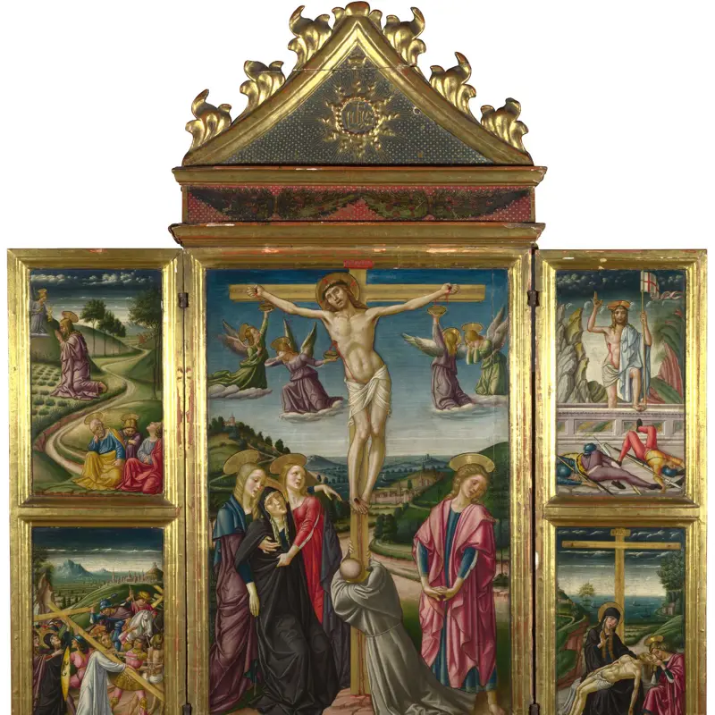 Christ on the Cross, and Other Scenes