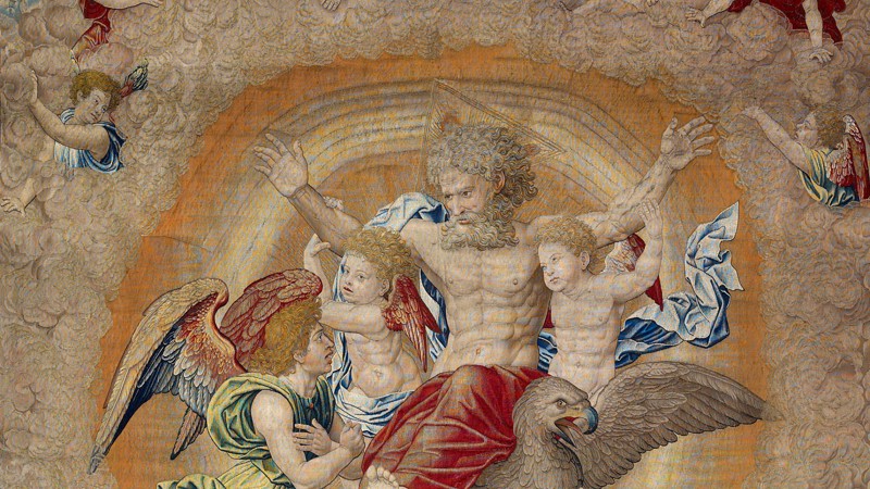 Pieter Coecke van Aelst, Vision of Ezekiel, about 1521 © Museo Nacional de Artes Decorativas. Madrid