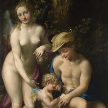 Venus with Mercury and Cupid ('The School of Love')