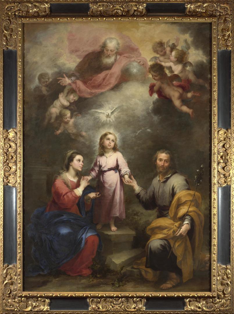 The Heavenly and Earthly Trinities by Bartolomé Esteban Murillo