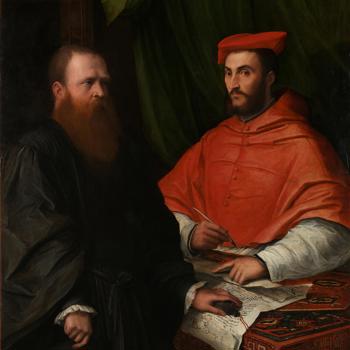 Marco Bracci with Cardinal Ippolito de' Medici