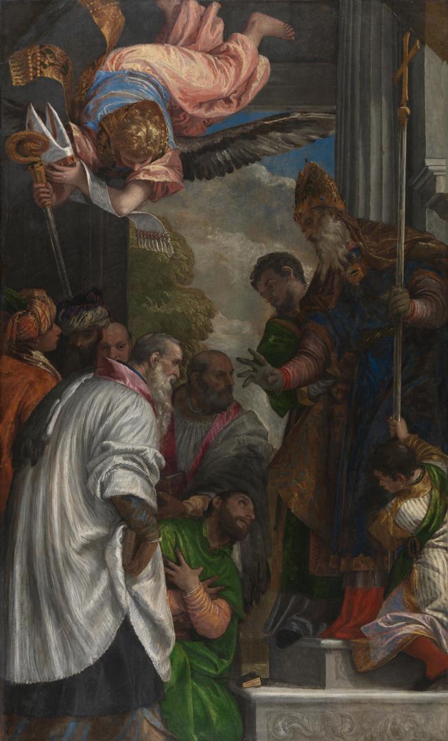The Consecration of Saint Nicholas by Paolo Veronese