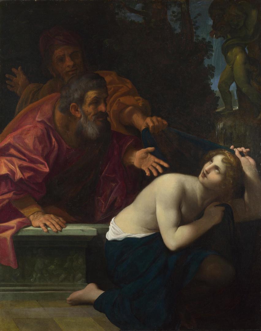 Susannah and the Elders by Ludovico Carracci
