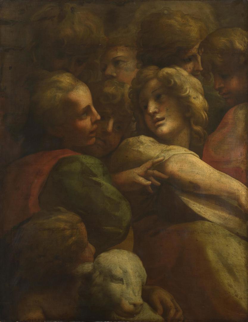 Group of Heads by After Correggio