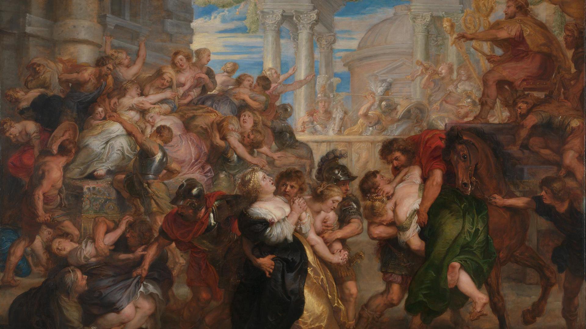 The Rape of the Sabine Women by Peter Paul Rubens