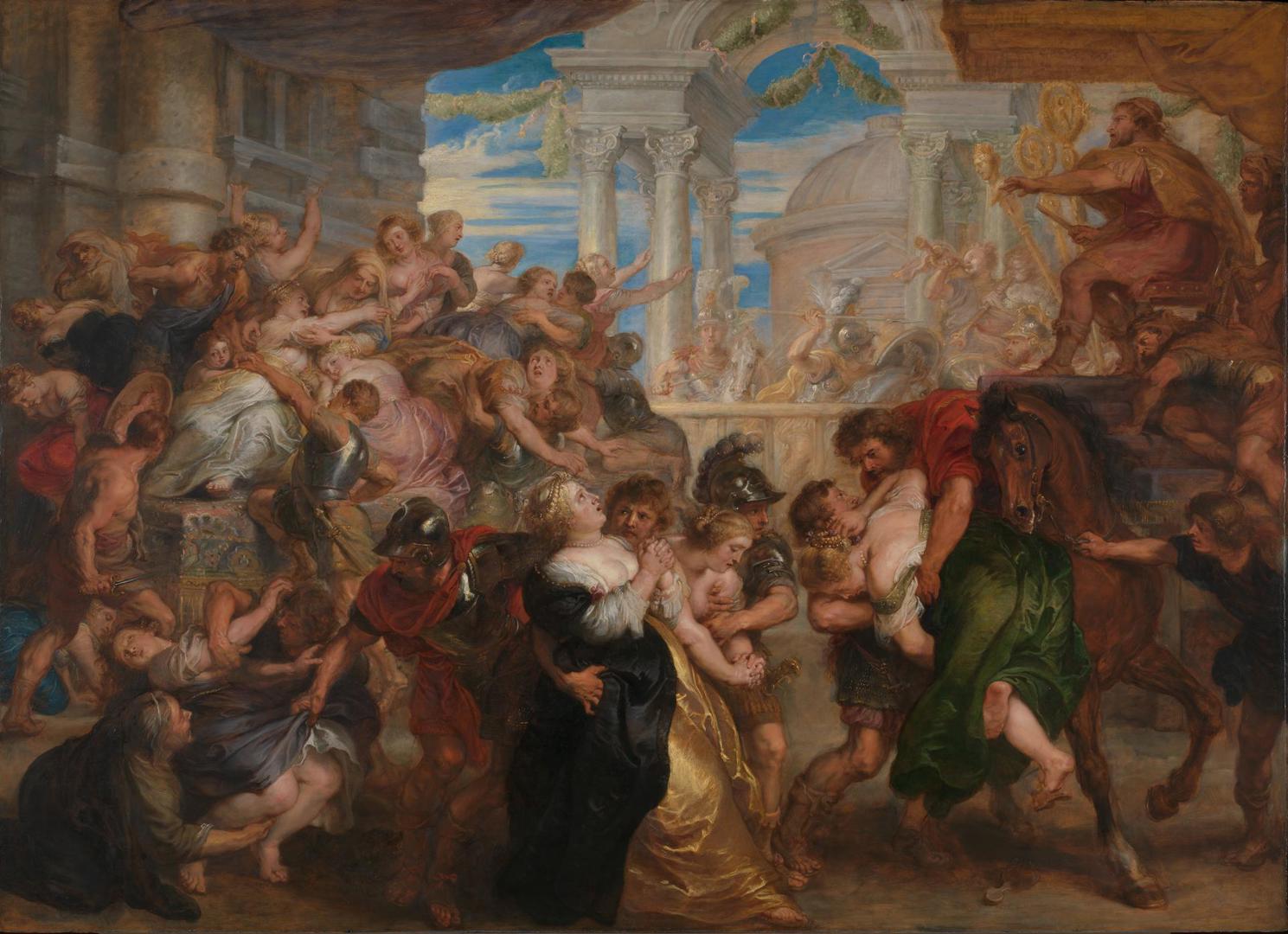 The Rape of the Sabine Women by Peter Paul Rubens