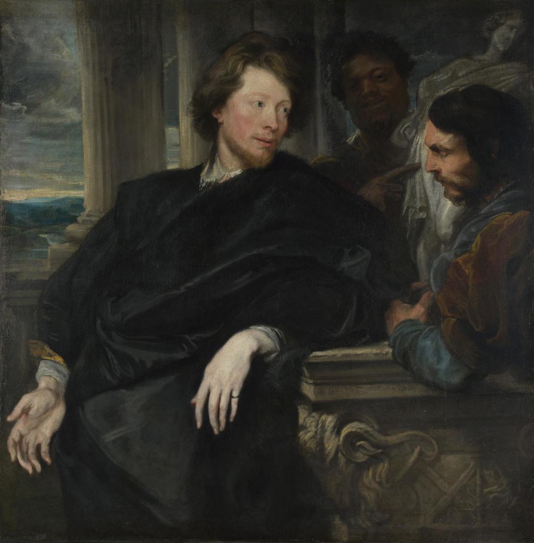 Portrait of George Gage with Two Attendants by Anthony van Dyck