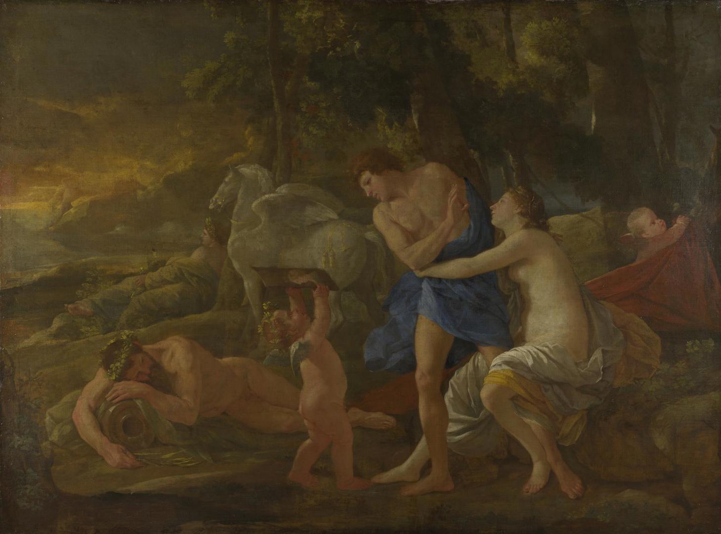 Cephalus and Aurora by Nicolas Poussin