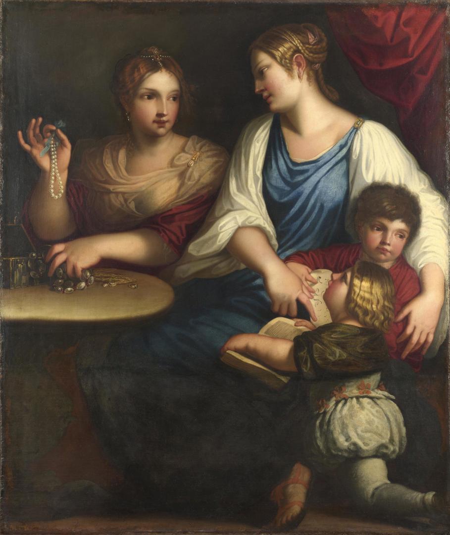 Cornelia and her Sons by After Padovanino