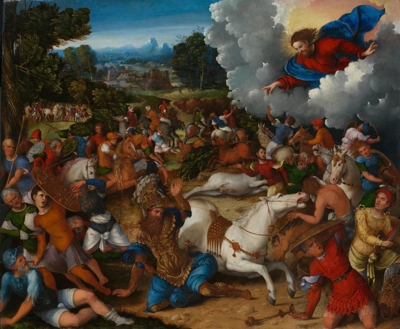 The Conversion of Saul by Giacomo Panizzati