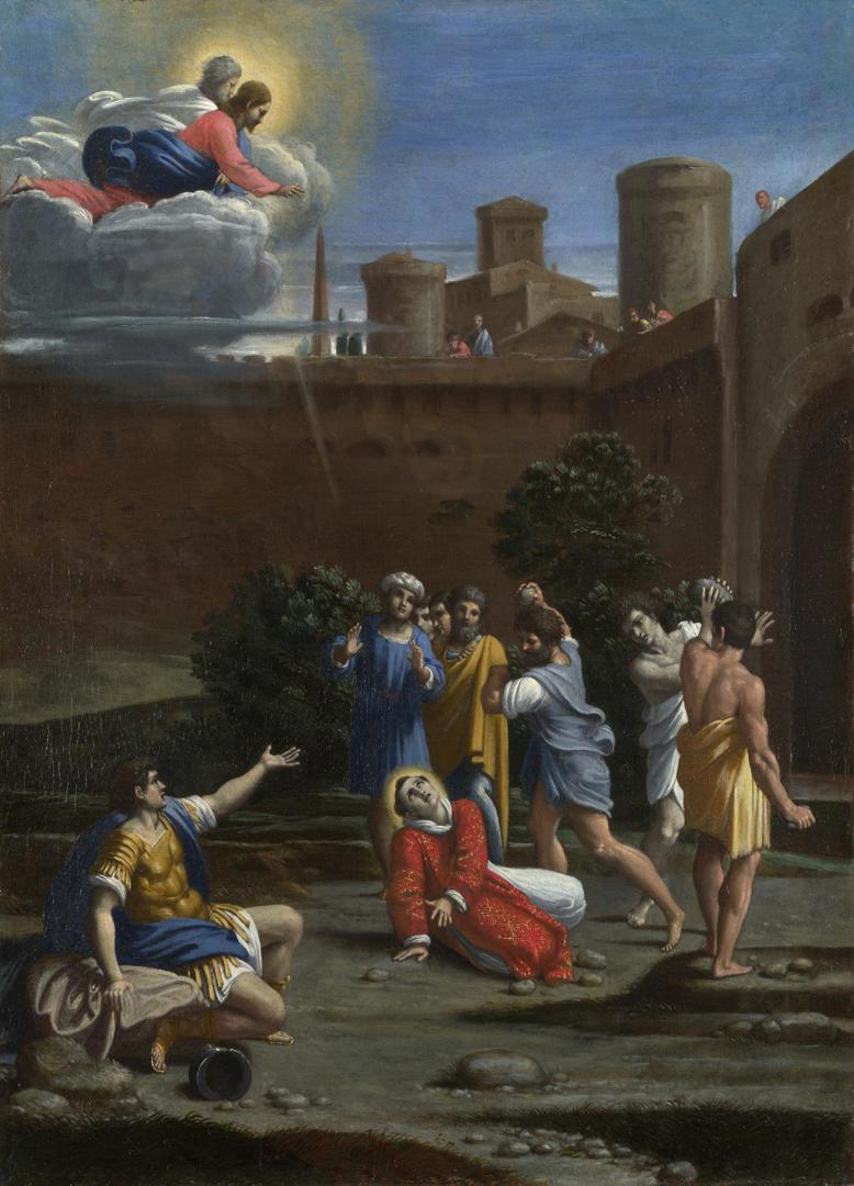 The Martyrdom of Saint Stephen by Possibly by Antonio Carracci