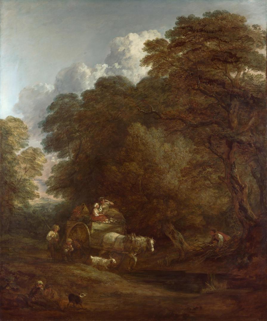 The Market Cart by Thomas Gainsborough