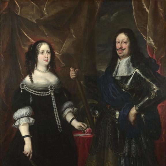 The Grand Duke Ferdinand II of Tuscany and his Wife