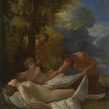 Nymph with Satyrs