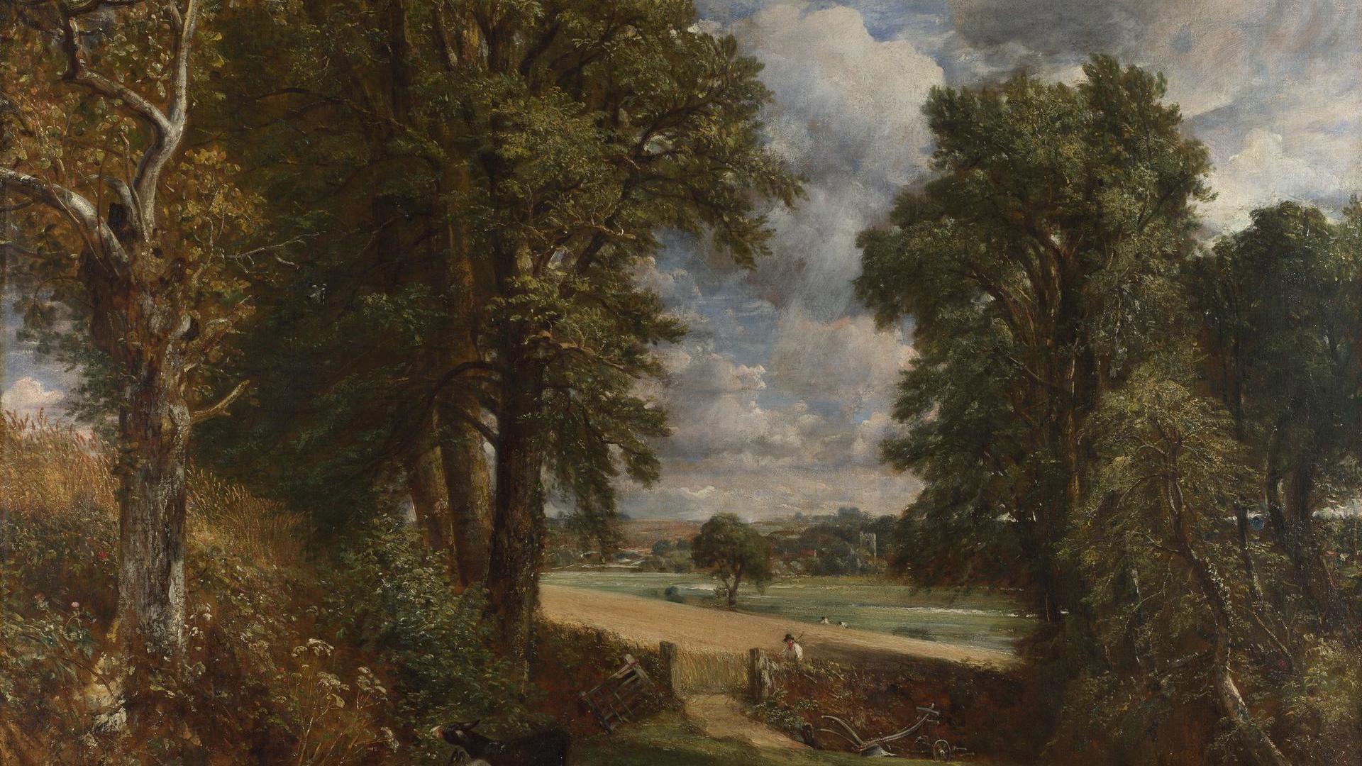 The Cornfield by John Constable