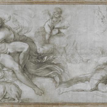Cephalus carried off by Aurora in her Chariot