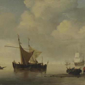 Calm: Two Dutch Vessels