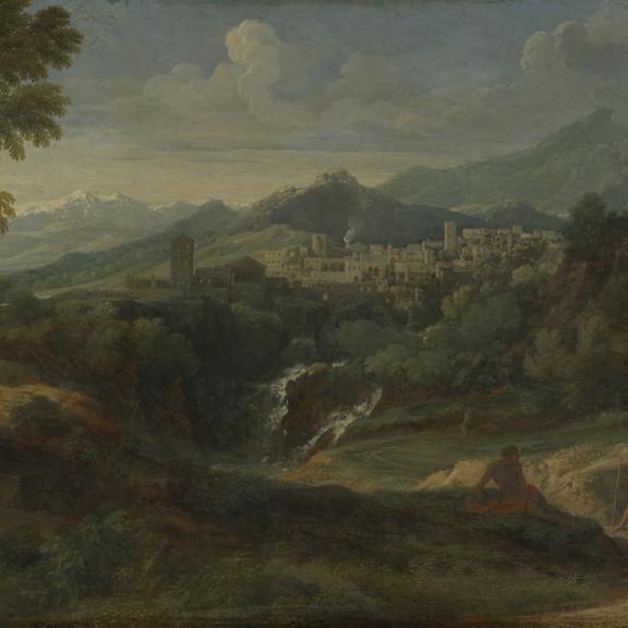 View of the Roman Countryside, possibly Tivoli