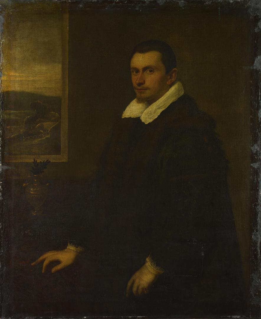 Portrait of a Gentleman by Domenico Tintoretto (?)