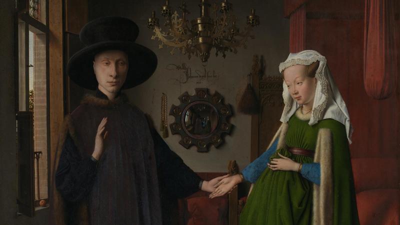 Jan van Eyck, 'The Arnolfini Portrait', 1434