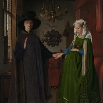 jan van eyck giovanni arnolfini and his bride